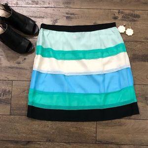 Ann Taylor Striped Skirt